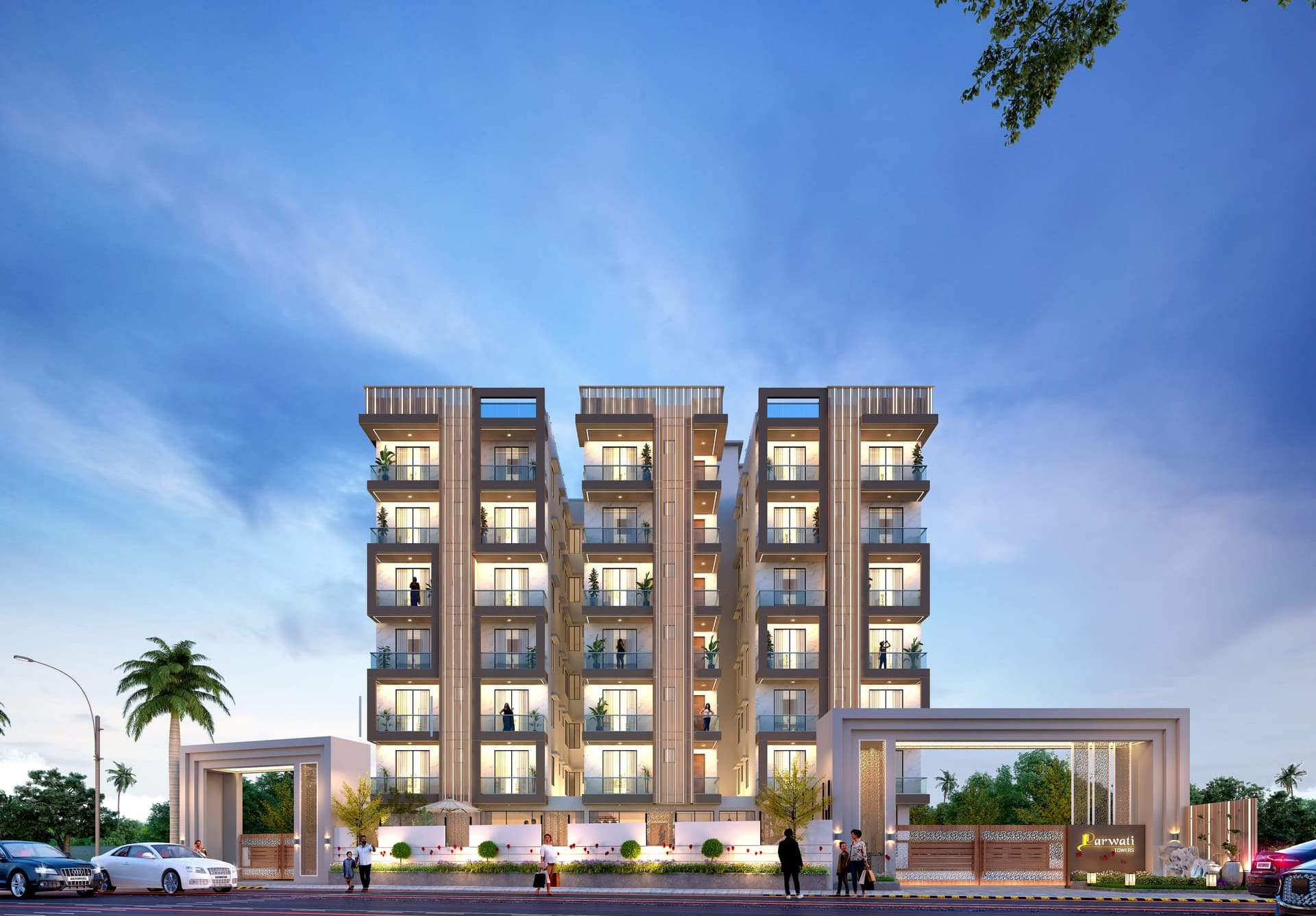 Parwati Towers — premium residences Ranchi